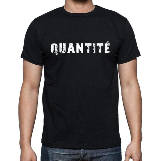 Quantité French Dictionary Mens Short Sleeve Round Neck T-Shirt 00009 - Casual
