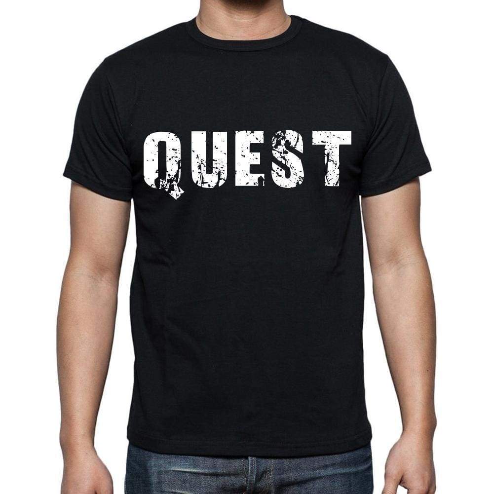 Quest Mens Short Sleeve Round Neck T-Shirt - Casual
