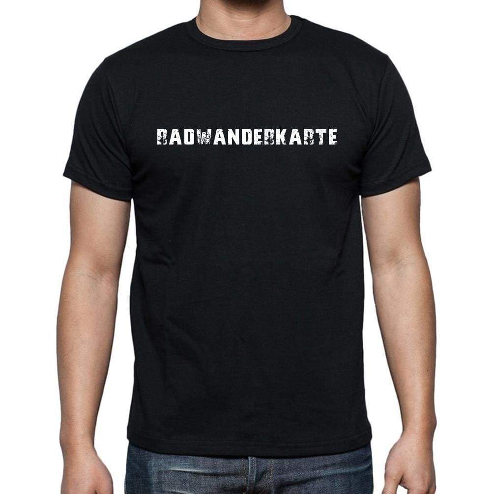 Radwanderkarte Mens Short Sleeve Round Neck T-Shirt - Casual