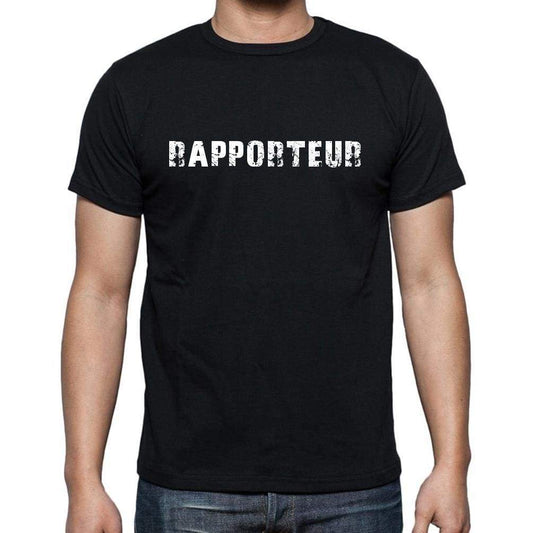 Rapporteur French Dictionary Mens Short Sleeve Round Neck T-Shirt 00009 - Casual