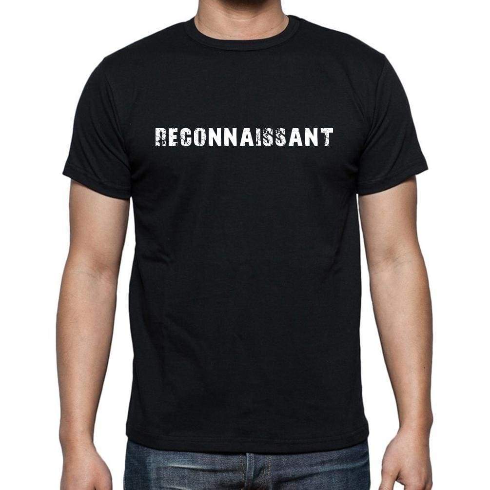 Reconnaissant French Dictionary Mens Short Sleeve Round Neck T-Shirt 00009 - Casual