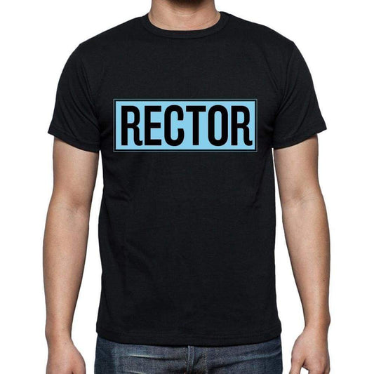 Rector T Shirt Mens T-Shirt Occupation S Size Black Cotton - T-Shirt