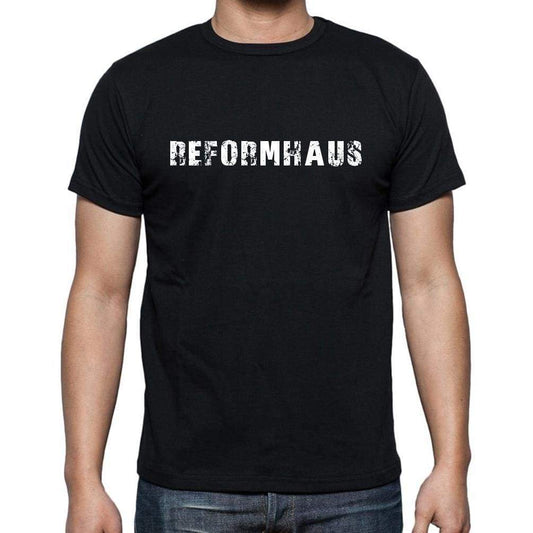 Reformhaus Mens Short Sleeve Round Neck T-Shirt - Casual