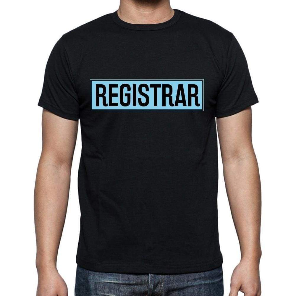 Registrar T Shirt Mens T-Shirt Occupation S Size Black Cotton - T-Shirt