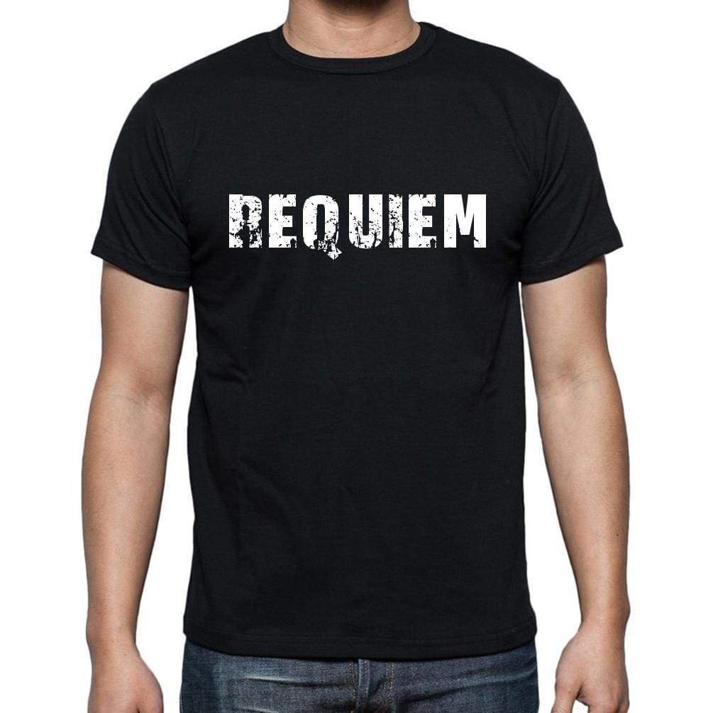 Requiem Mens Short Sleeve Round Neck T-Shirt - Casual