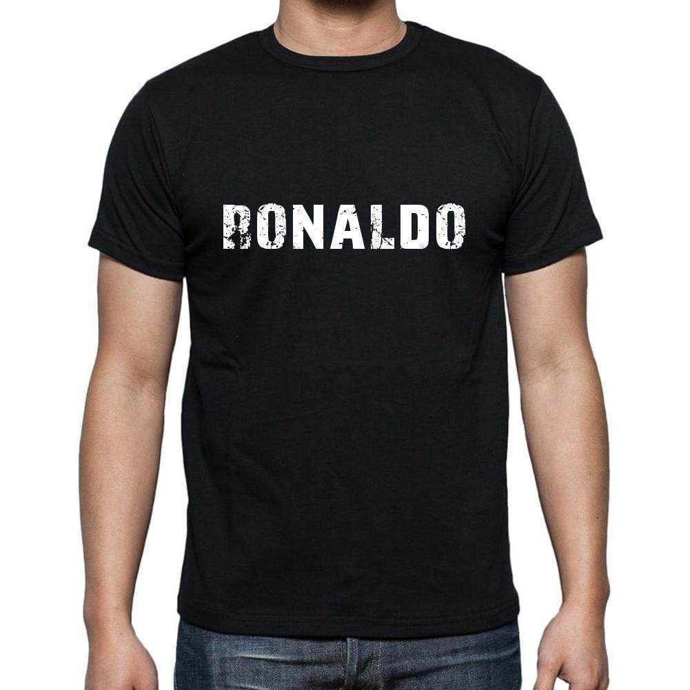 Ronaldo T-Shirt T Shirt Mens Black Gift 00114 - T-Shirt
