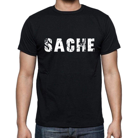 Sache Mens Short Sleeve Round Neck T-Shirt - Casual