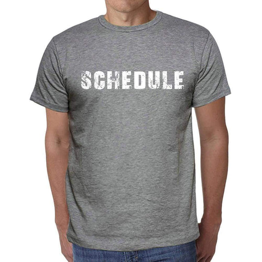 Schedule Mens Short Sleeve Round Neck T-Shirt 00035 - Casual