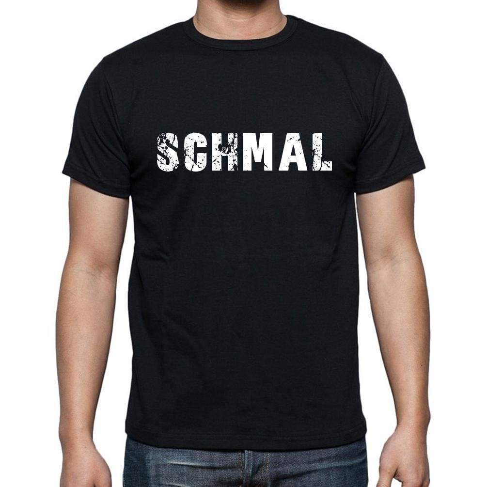 Schmal Mens Short Sleeve Round Neck T-Shirt - Casual