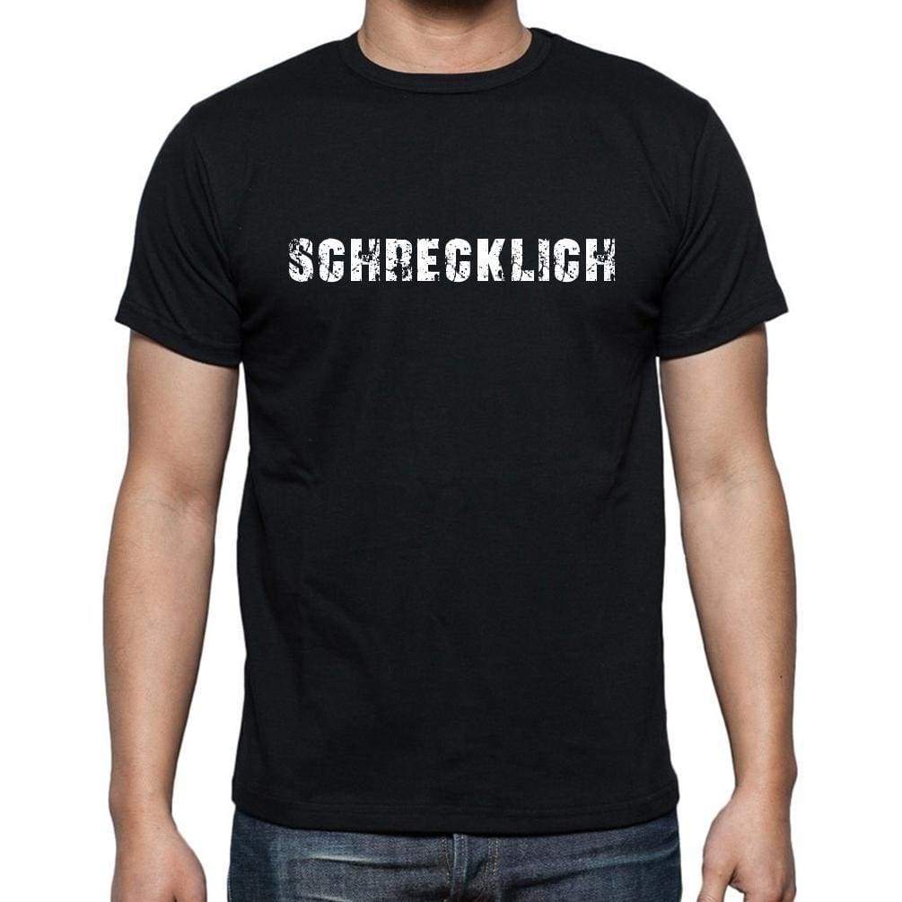 Schrecklich Mens Short Sleeve Round Neck T-Shirt - Casual