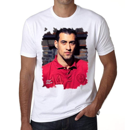 Sergio Busquets Mens T-Shirt One In The City