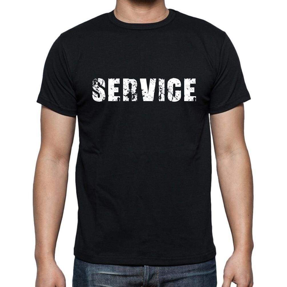 Service Mens Short Sleeve Round Neck T-Shirt - Casual