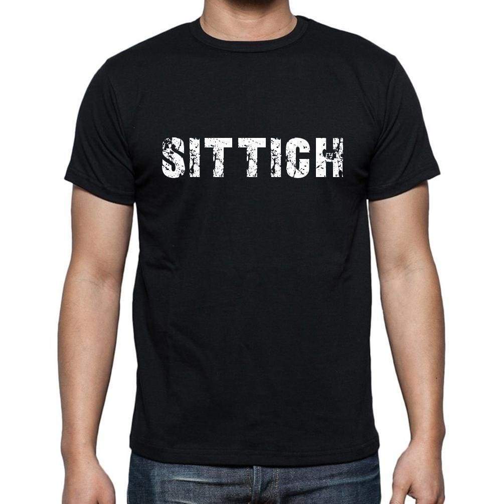 Sittich Mens Short Sleeve Round Neck T-Shirt - Casual