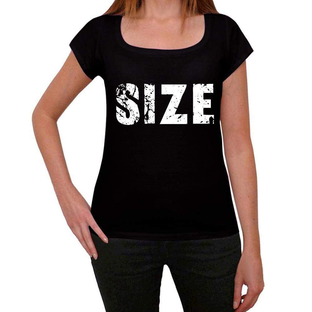 Size Womens T Shirt Black Birthday Gift 00547 - Black / Xs - Casual