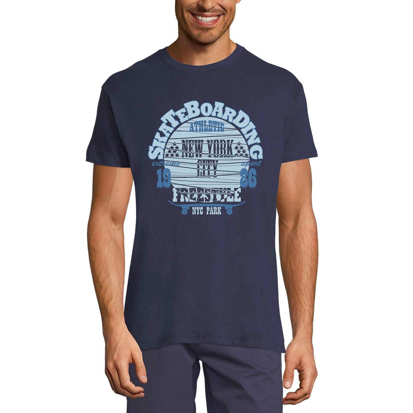 ULTRABASIC Men's T-Shirt Skateboarding Freestyle - Extreme Sport Tee Shirt