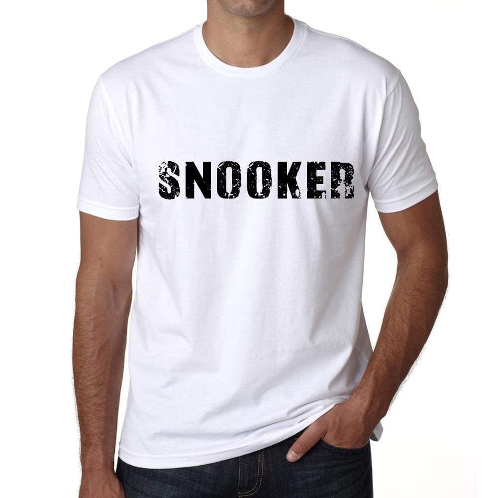 Snooker Mens T Shirt White Birthday Gift 00552 - White / Xs - Casual