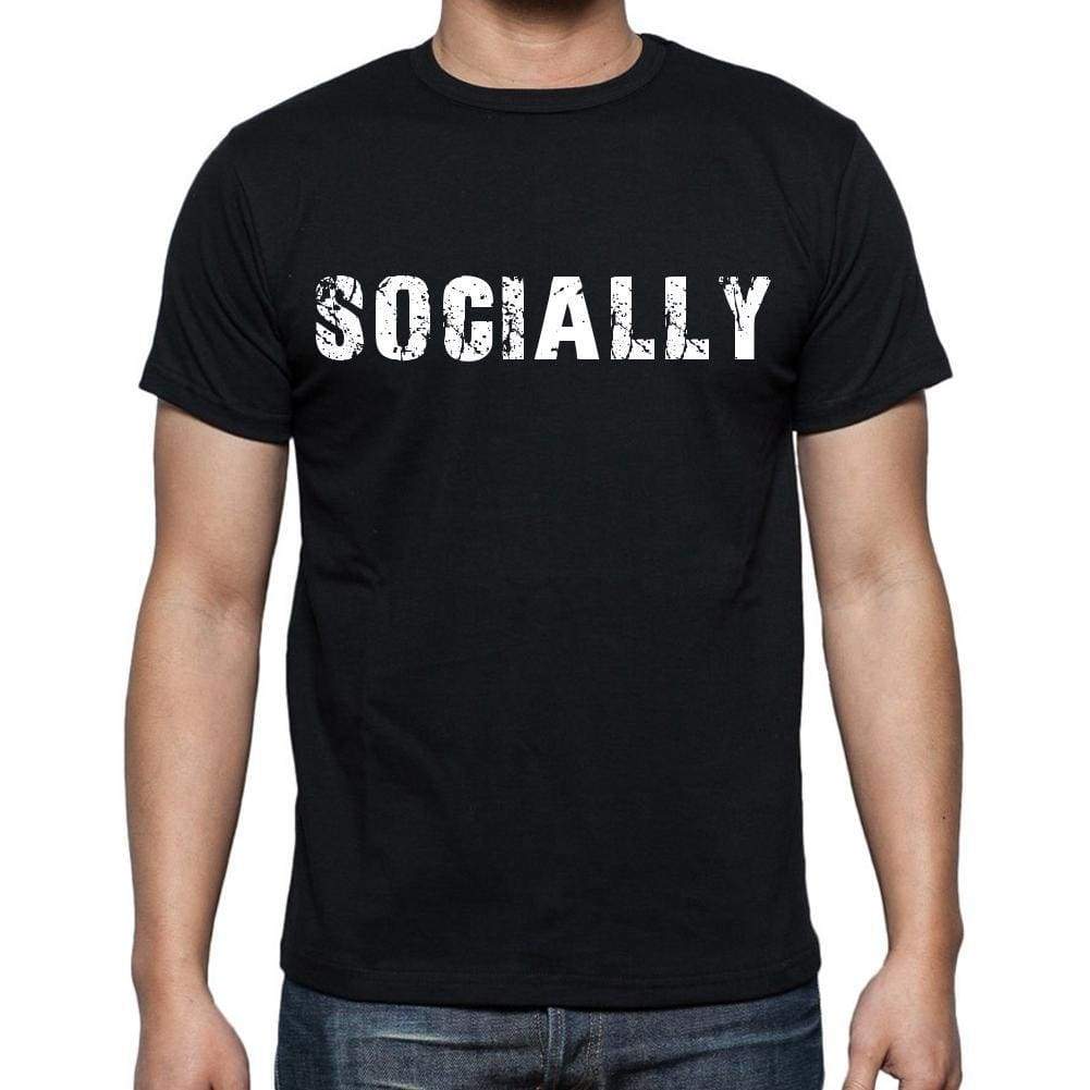 Socially Mens Short Sleeve Round Neck T-Shirt - Casual