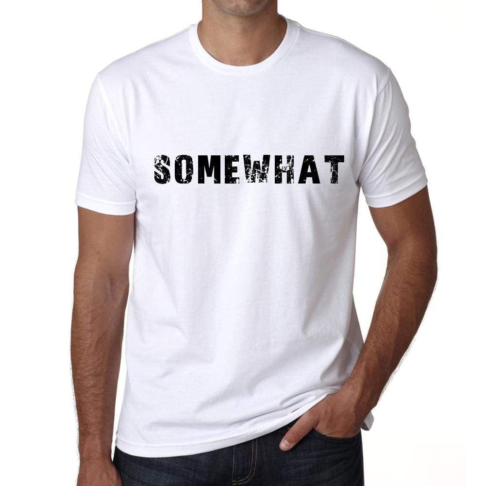 Somewhat Mens T Shirt White Birthday Gift 00552 - White / Xs - Casual