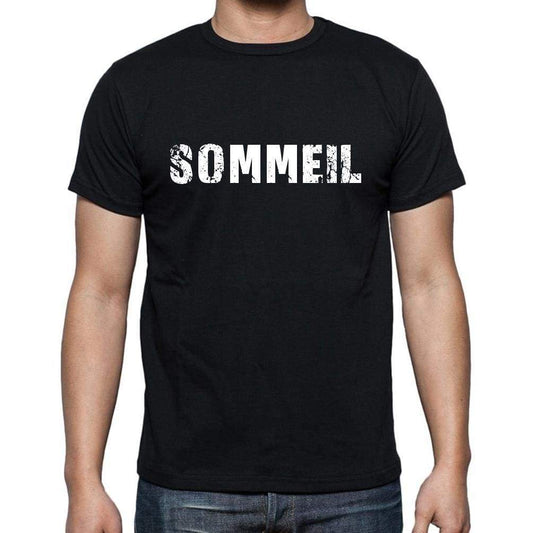 Sommeil French Dictionary Mens Short Sleeve Round Neck T-Shirt 00009 - Casual