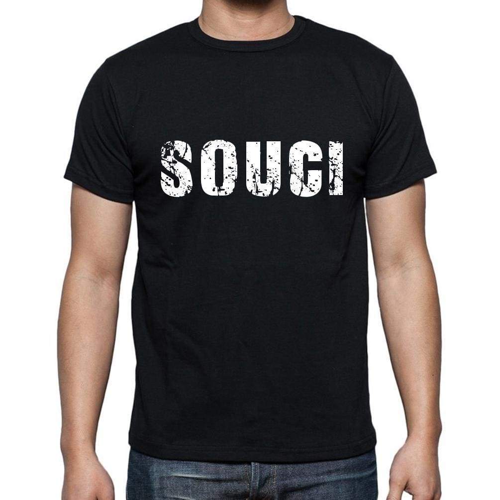 Souci French Dictionary Mens Short Sleeve Round Neck T-Shirt 00009 - Casual