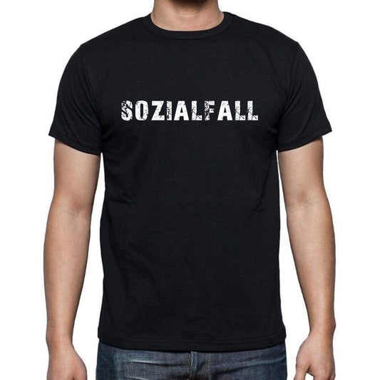 Sozialfall Mens Short Sleeve Round Neck T-Shirt - Casual