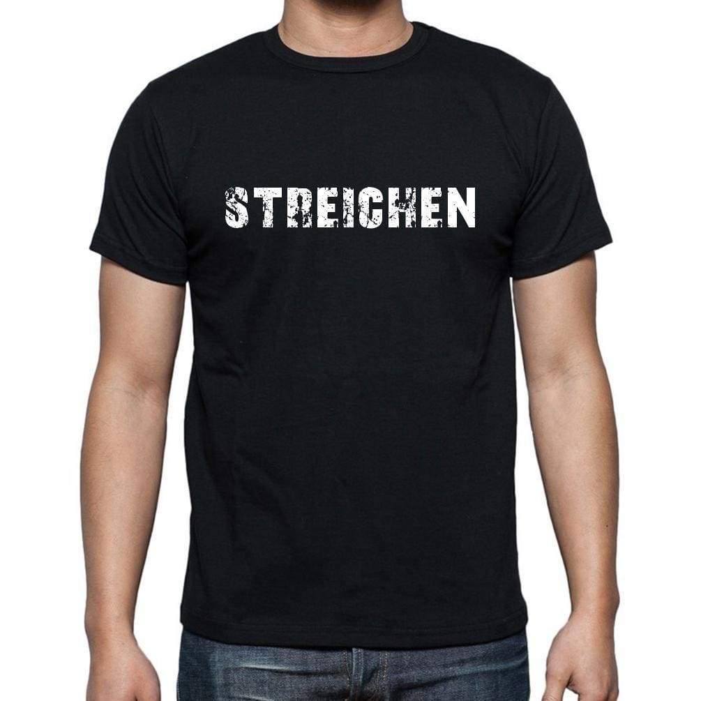 Streichen Mens Short Sleeve Round Neck T-Shirt - Casual