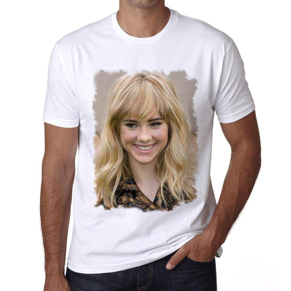 Suki Waterhouse Mens T Shirt White Birthday Gift 00515 - White / Xs - Casual