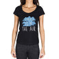 Synergy In The Air Black Womens Short Sleeve Round Neck T-Shirt Gift T-Shirt 00303 - Black / Xs - Casual