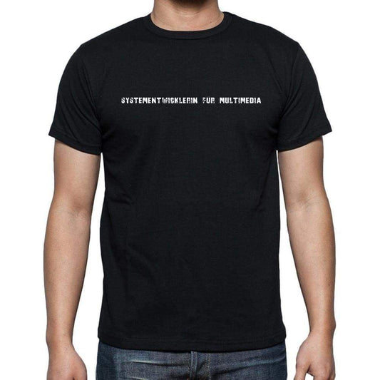 Systementwicklerin Für Multimedia Mens Short Sleeve Round Neck T-Shirt 00022 - Casual