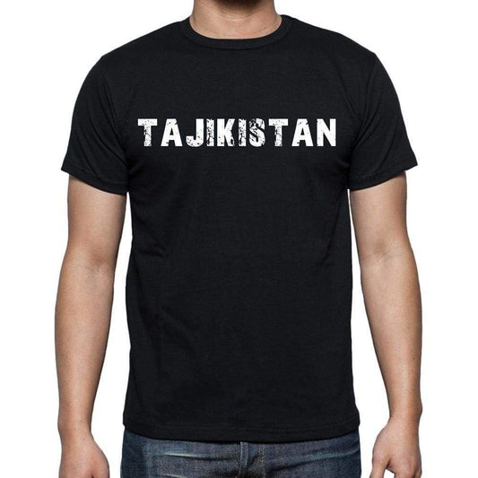 Tajikistan T-Shirt For Men Short Sleeve Round Neck Black T Shirt For Men - T-Shirt