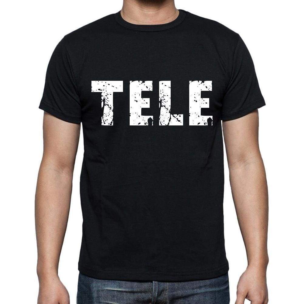 Tele Mens Short Sleeve Round Neck T-Shirt 00016 - Casual