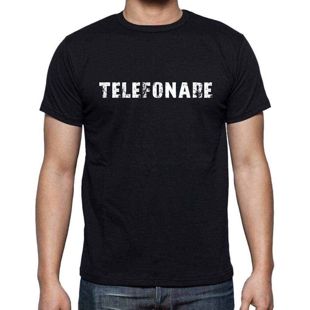 Telefonare Mens Short Sleeve Round Neck T-Shirt 00017 - Casual