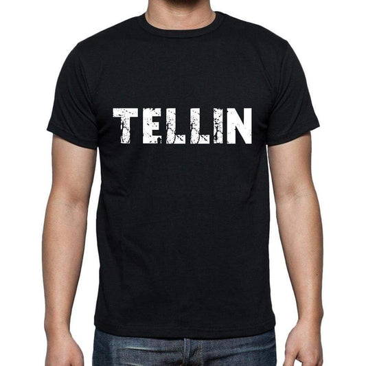 Tellin Mens Short Sleeve Round Neck T-Shirt 00004 - Casual