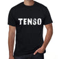 Tenso Mens T Shirt Black Birthday Gift 00550 - Black / Xs - Casual