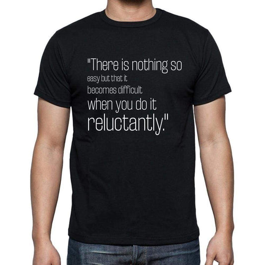 Terence Quote T Shirts There Is Nothing So Easy But T T Shirts Men Black - Casual