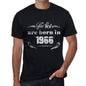 The Best Are Born In 1966 Mens T-Shirt Black Birthday Gift 00397 - Black / Xs - Casual