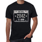 The Star 2042 Is Born Mens T-Shirt Black Birthday Gift 00452 - Black / Xs - Casual