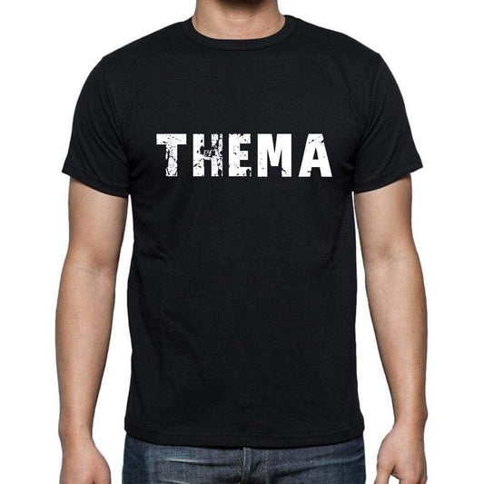 Thema Mens Short Sleeve Round Neck T-Shirt - Casual