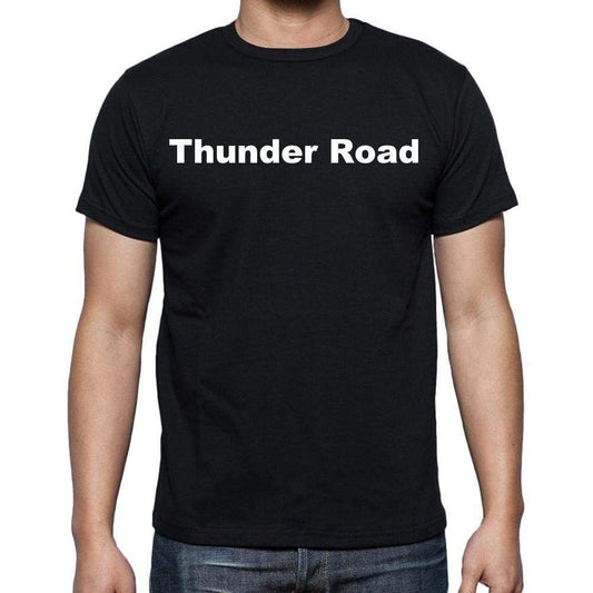 Thunder Road Mens Short Sleeve Round Neck T-Shirt - Casual