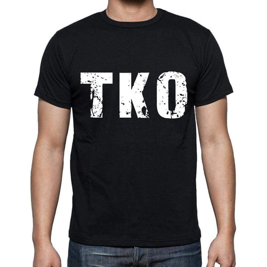 Tko Men T Shirts Short Sleeve T Shirts Men Tee Shirts For Men Cotton Black 3 Letters - Casual