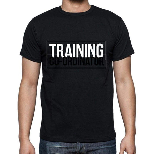 Training Co-Ordinator T Shirt Mens T-Shirt Occupation S Size Black Cotton - T-Shirt