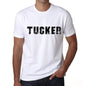 Tucker Mens T Shirt White Birthday Gift 00552 - White / Xs - Casual