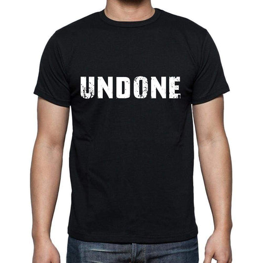undone ,Men's Short Sleeve Round Neck T-shirt 00004 - Ultrabasic