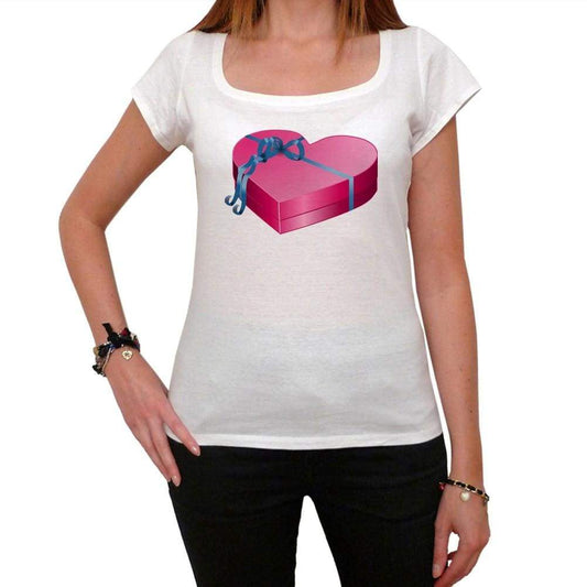 Valentines Day - Gift Box 2 Tshirt White Womens T-Shirt 00157