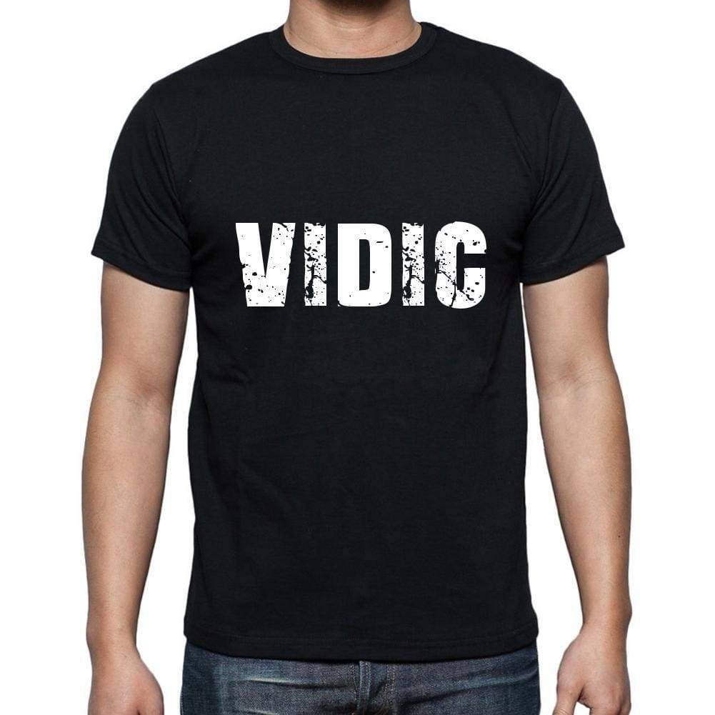 Vidic T-Shirt T Shirt Mens Black Gift 00114 - T-Shirt
