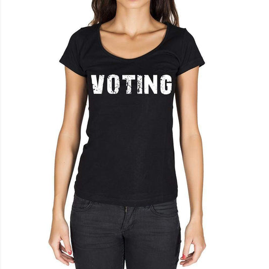 Voting Womens Short Sleeve Round Neck T-Shirt - Casual