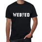 Webfed Mens Vintage T Shirt Black Birthday Gift 00554 - Black / Xs - Casual