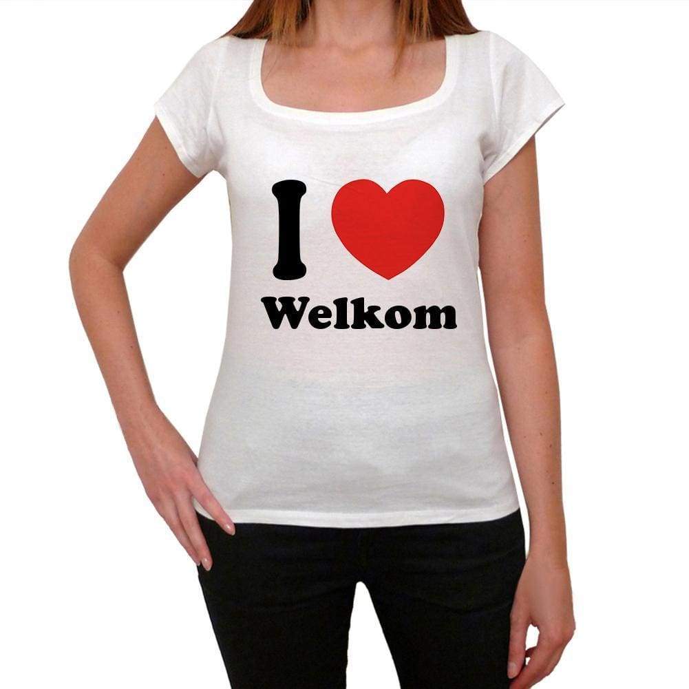 Welkom T Shirt Woman Traveling In Visit Welkom Womens Short Sleeve Round Neck T-Shirt 00031 - T-Shirt
