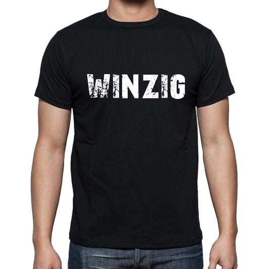 Winzig Mens Short Sleeve Round Neck T-Shirt - Casual