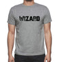 Wizard Grey Mens Short Sleeve Round Neck T-Shirt 00018 - Grey / S - Casual